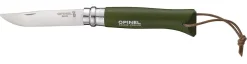 Couteau Opinel Baroudeur n°08 lame 8,5cm manche kaki