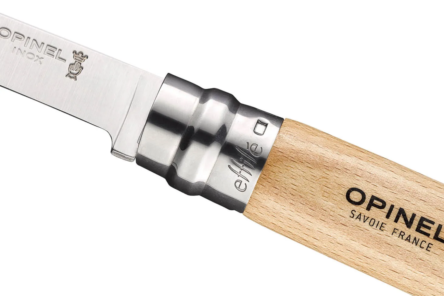 Couteau Opinel Effilé n°8 lame 8cm manche en hêtre
