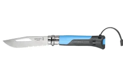 Couteau Opinel Multifonctions Outdoor n°08 lame 8,5cm manche bimatière