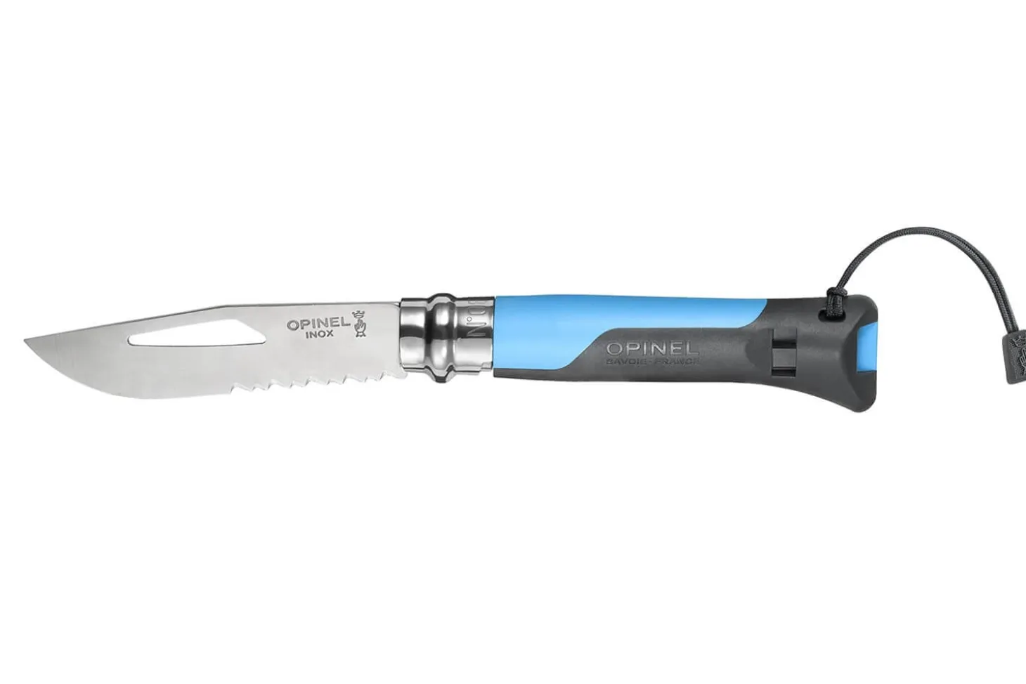 Couteau Opinel Multifonctions Outdoor n°08 lame 8,5cm manche bimatière