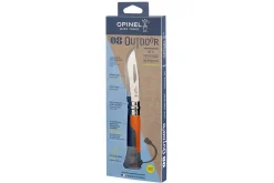 Couteau Opinel Multifonctions Outdoor n°08 lame 8,5cm manche bimatière