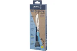 Couteau Opinel Multifonctions Outdoor n°08 lame 8,5cm manche bimatière