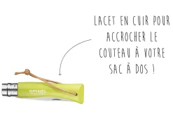 Couteau Opinel N°07 Baroudeur lame 8cm manche anis