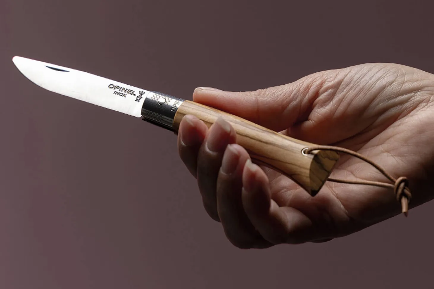 Couteau Opinel Neo6 lame 7cm Opiflex® manche en olivier