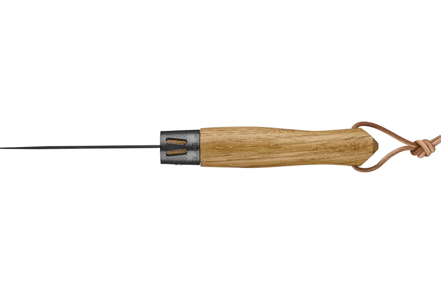 Couteau Opinel Neo6 lame 7cm Opiflex® revêtement noir manche en chêne