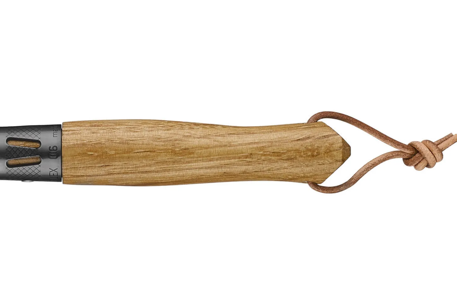 Couteau Opinel Neo6 lame 7cm Opiflex® revêtement noir manche en chêne