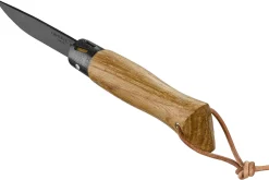 Couteau Opinel Neo6 lame 7cm Opiflex® revêtement noir manche en chêne