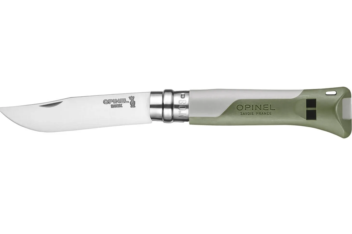 Couteau Opinel N°08 Horizon kaki