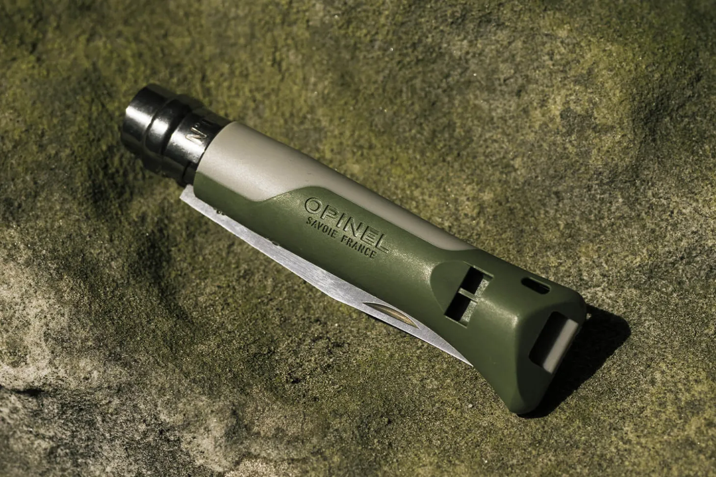 Couteau Opinel N°08 Horizon kaki
