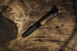 Couteau Opinel N°08 Horizon moutarde & noir