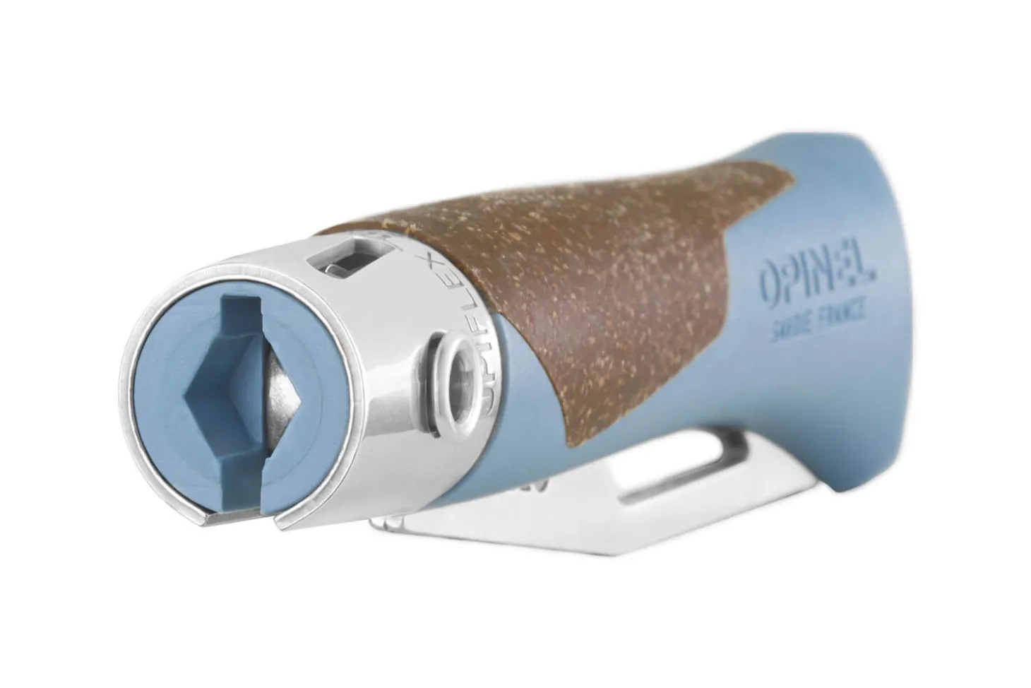 Couteau Opinel Néo7 Alpine bleu glacier