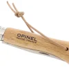 Couteau opinel Origines n°08 lame 8.5cm virole tournante naturel + cordon