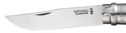 Couteau Opinel Tradition Carbone n°10 lame 10cm manche hêtre + virole tournante