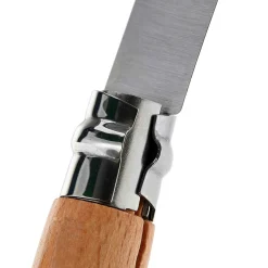 Couteau opinel traditionnel n°8 lame 8.5cm virole tournante manche en hêtre