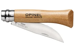 Couteau Opinel traditionnel N°06 lame 7cm virole tournante manche en hêtre