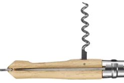 Couteau Opinel traditionnel n°10 lame 10cm virole tournante + tire-bouchon + décapsuleur
