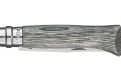 Couteau Opinel tradition n°8 lame acier inox 8,5cm virole tournante bouleau lamellé
