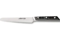Couteau à pain Arcos Eclipse lame dentée 20cm manche acrylique noir nacré