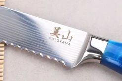 Couteau à pain 20cm Kutoyama Blue Wave