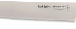 Couteau à pain DICK Red Spirit acier inoxydable 26cm manche rouge
