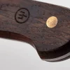 Couteau à pain extra-large Wüsthof Crafter forgé 26cm en chêne fumé