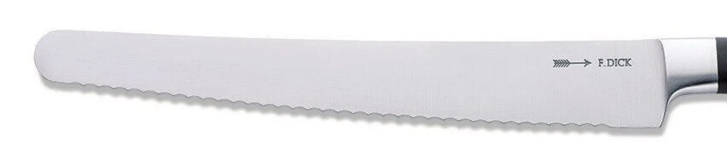 Couteau à pain forgé DICK 1905 lame dentelée 26cm manche design