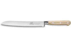 Couteau à pain forgé Sabatier Brocéliande dentelé 20cm manche hêtre