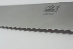Couteau à pain Güde Alpha Poire 32cm en acier forgé