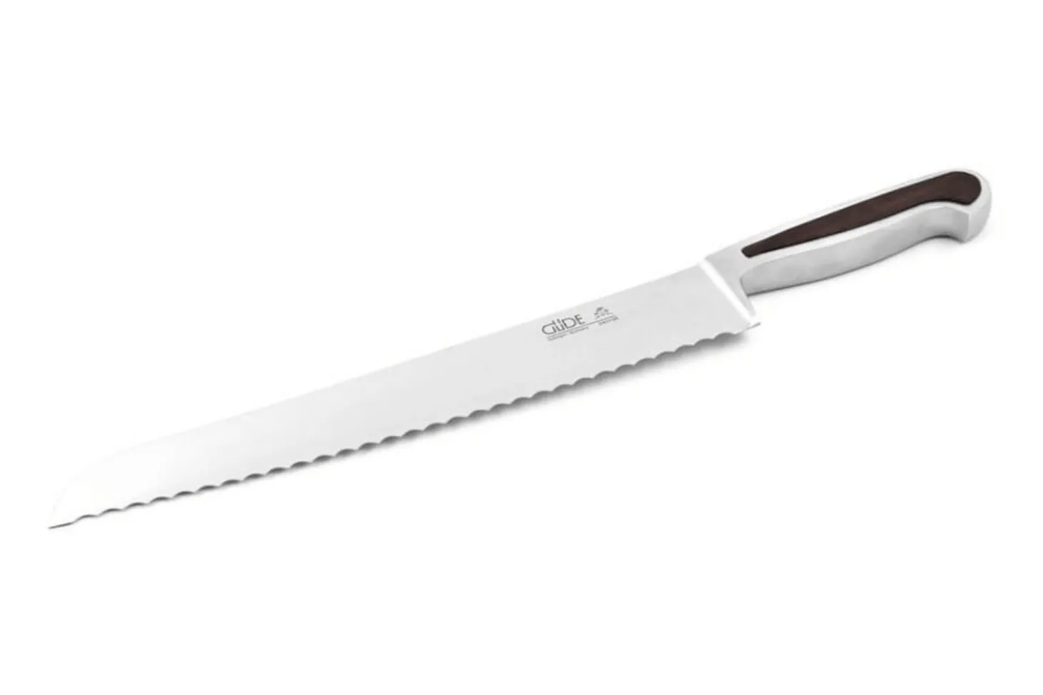 Couteau à pain Güde Delta D431/26 forgé à la main lame dentée 26cm