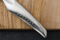 Couteau à pain japonais Global Sai M04 lame martelée 17cm