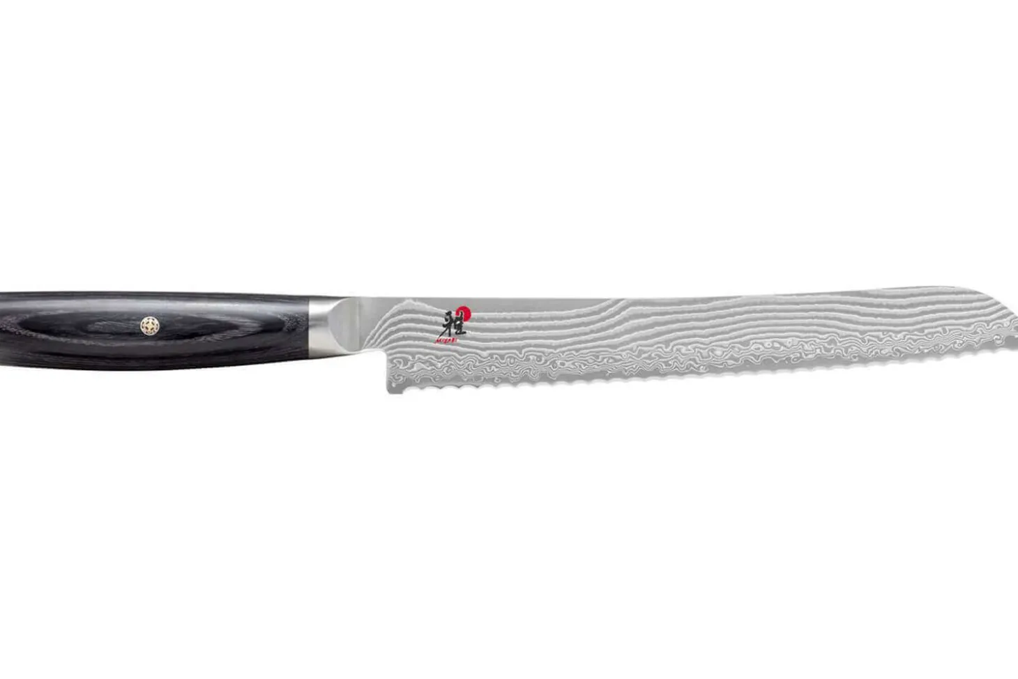 Couteau à pain japonais Miyabi 5000FCD lame 24cm damas 48 couches manche pakkawood