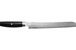Couteau à pain japonais Yaxell Ketu lame 23cm manche en Pakkawood