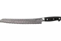 Couteau à pain japonais Zwilling Kramer Euro Stainless 26cm damassé manche en micarta