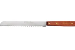 Couteau à pain Nogent Classic 19cm manche en bois de charme coloris merisier