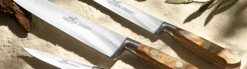 Couteau à pain SABATIER Provençao 100% forgé 20cm en olivier