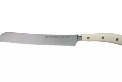 Couteau à pain Wüsthof Classic Ikon blanc forgé 20cm
