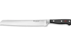Couteau à pain Wüsthof Classic lame micro-dentelée forgée 23cm