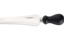 Couteau à parmesan Giesser lame carrée 16cm manche arrondi noir