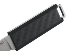 Couteau plat CRKT SCRIBE 2425 manche nylon renforcé avec fibre de verre avec capuchon