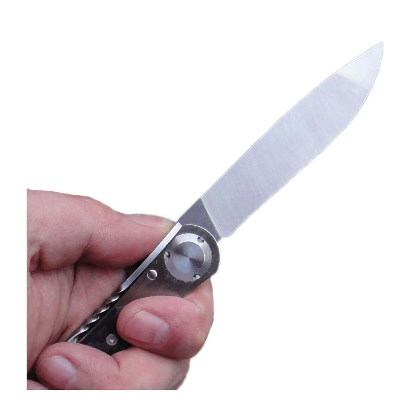 Couteau pliant Actilam T3 lame forgée manche fibre de carbone 11cm