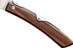 Couteau pliant artisanal Windmühlenmesser Ibex 100 manche en noyer 14cm