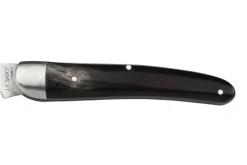 Couteau pliant AU SABOT L'Alsacien acier carbone manche en corne 10cm