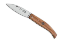 Couteau pliant AU SABOT L'Autan acier Sandvik manche olivier 11cm