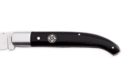 Couteau pliant Au Sabot Le Basque acier Sandvik manche ébène 11cm
