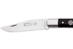 Couteau pliant Au Sabot Le Basque acier Sandvik manche ébène 11cm
