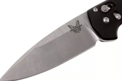 Couteau pliant Benchmade Arcane 490 manche aluminium noir 11cm