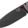 Couteau pliant Benchmade Bugout 535BK-4 manche aluminium anodisé gris 10,7cm
