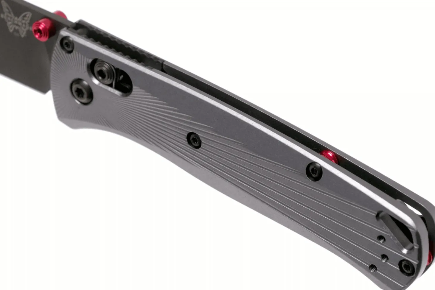 Couteau pliant Benchmade Bugout 535BK-4 manche aluminium anodisé gris 10,7cm