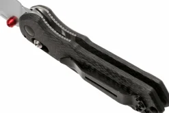 Couteau pliant Benchmade Mini Freek 565-1 manche fibre de carbone noir 10cm avec clip