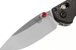 Couteau pliant Benchmade Mini Freek 565-1 manche fibre de carbone noir 10cm avec clip